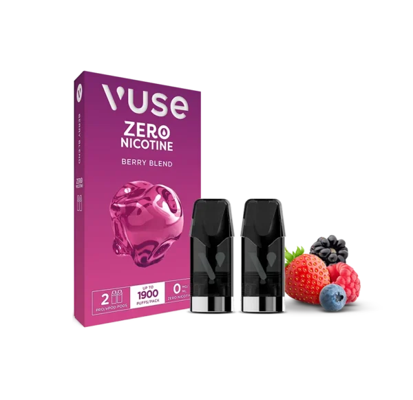 Vuse Berry Blend 0mg Refill Pods