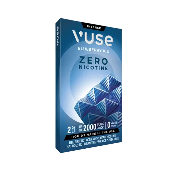 Vuse Blueberry Ice 0mg Refill Pods