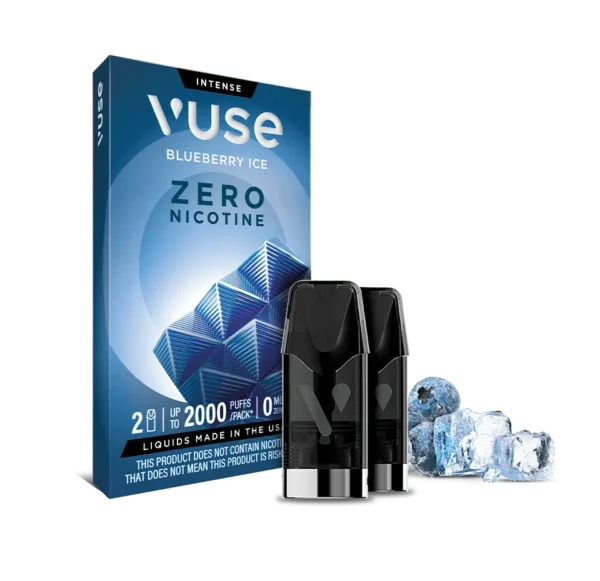 Vuse Blueberry Ice 0mg Refill Pods
