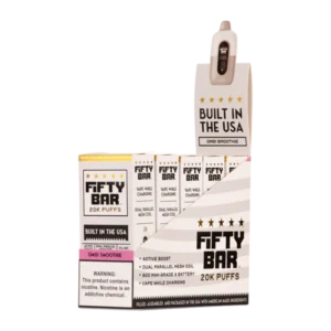 Frozen Orange Mango Pear Fifty Bar 20K