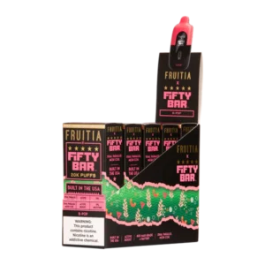 Berry Pop FRUITIA X Fifty Bar 20K