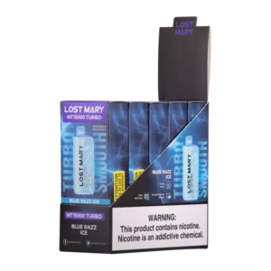 Blue Razz Ice Lost Mary MT15000 Turbo